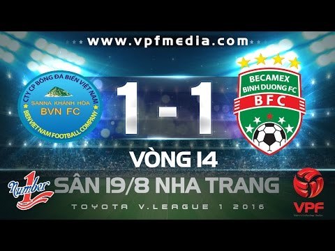 S.KHÁNH HÒA BVN 1-1 B.BÌNH DƯƠNG | HIGHLIGHTS