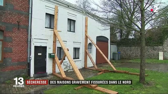 Sécheresse : des maisons gravement fissurées dans le Nord