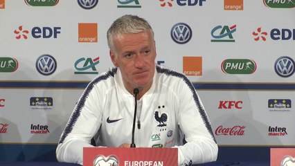 D. Deschamps : "l'Islande ne lâche rien"