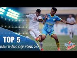 TOP 5 BÀN THẮNG ĐẸP VÒNG 24 TOYOTA V.LEAGUE 1 - 2016