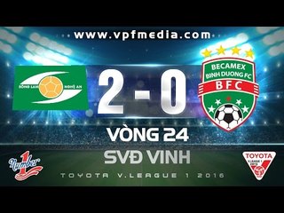SLNA 2-0 B.BÌNH DƯƠNG | HIGHLIGHTS
