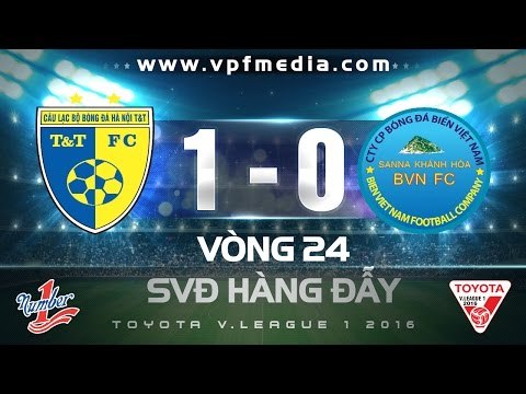 HÀ NỘI T&T 1-0 S.KHÁNH HÒA BVN | HIGHLIGHTS
