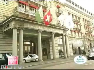 Spa in the midst of Alps