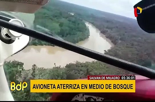 Iquitos: así fue el rescate de los tripulantes de avioneta que trasladaba dinero del MIDIS