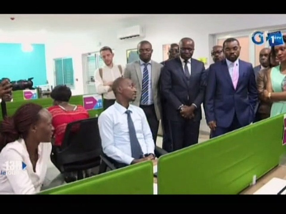 RTG - Visite du Ministre Guy Maxient MAMIAKA  à...