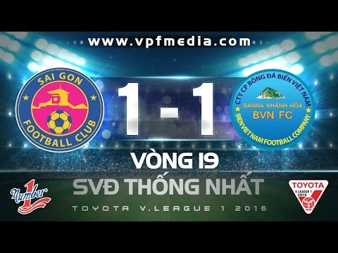 SÀI GÒN 1-1 S.KHÁNH HÒA BVN | HIGHLIGHTS