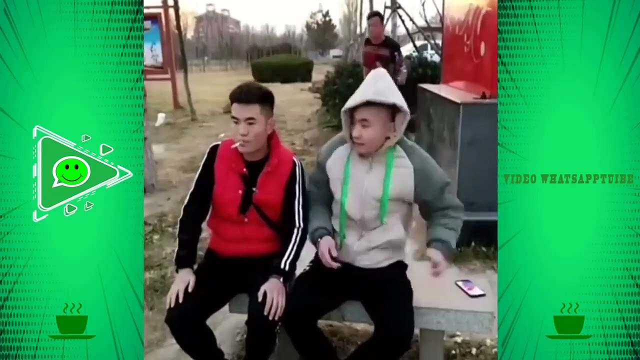 مقالب صينية #158 - اضحك حتى الموت على  مقالب  ا...