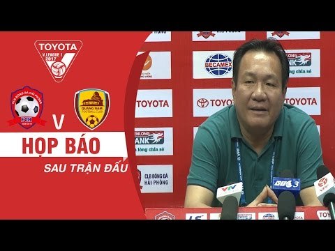 HỌP BÁO SAU TRẬN | HLV HOÀNG VĂN PHÚC THỪA NHẬN PHONG ĐỘ KHÔNG TỐT CỦA HÀNG PHÒNG NGỰ