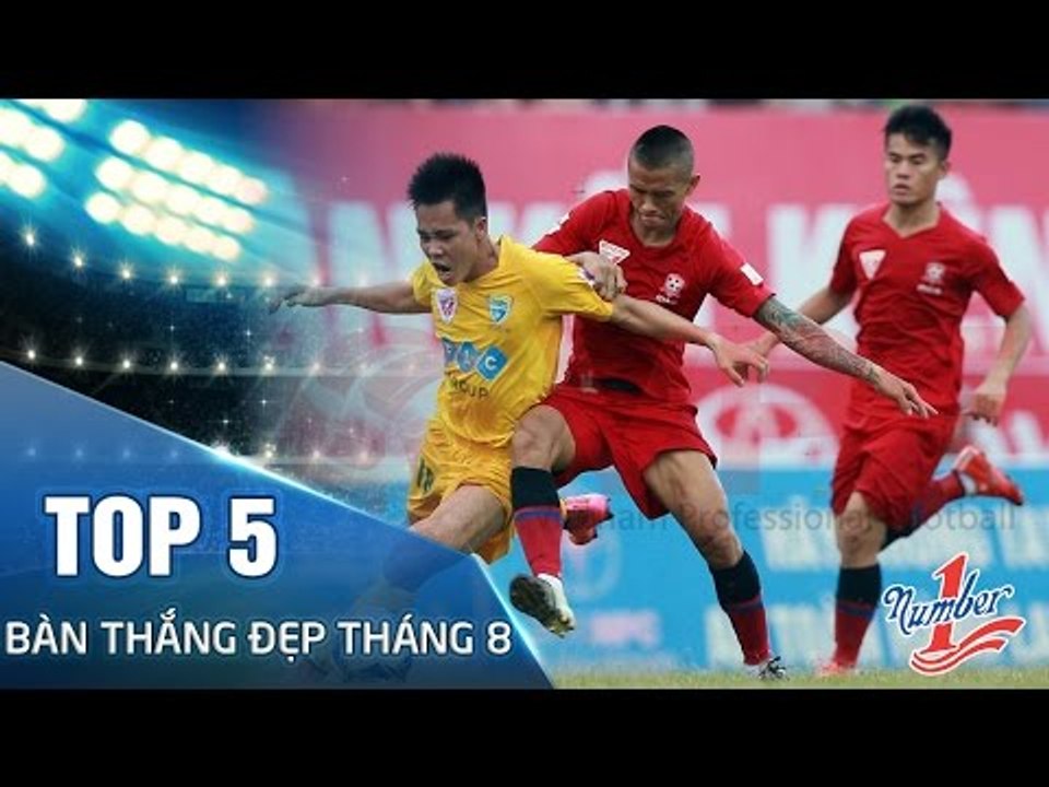 BÌNH CHỌN BÀN THẮNG ĐẸP THÁNG 8 TOYOTA V.LEAGUE 1 - 2016