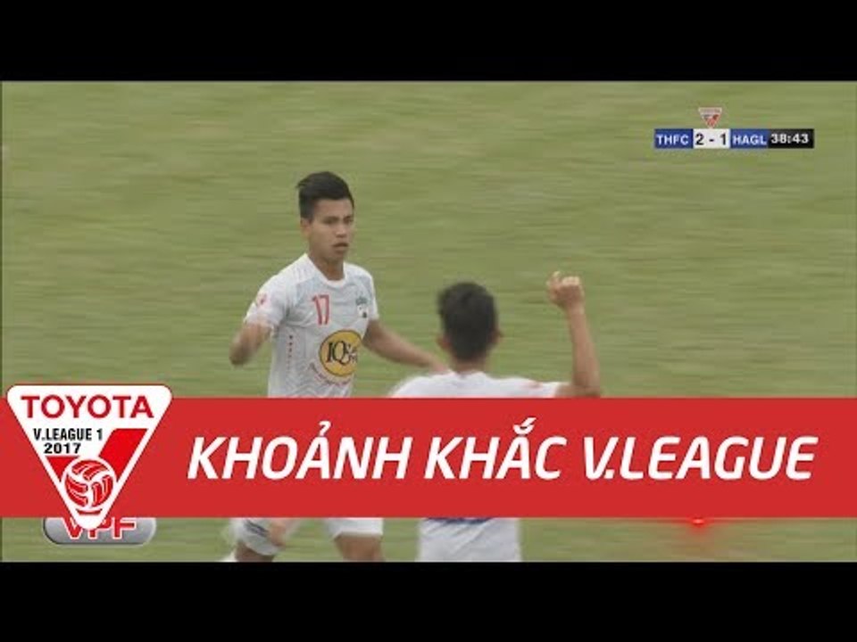 VĂN THANH XUẤT THẦN SÚT TUNG LƯỚI FLC THANH HÓA TỪ GÓC HẸP | VÒNG 16 V.LEAGUE 2017