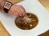 Radish soup with a twist