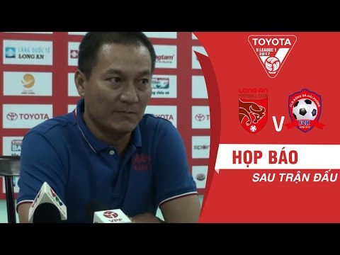 HỌP BÁO SAU TRẬN LONG AN vs HẢI PHÒNG | HLV NGÔ QUANG SANG KHÔNG HÀI LÒNG VỀ CÁC HỌC TRÒ