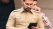 Aamir unhappy with his cop uniform