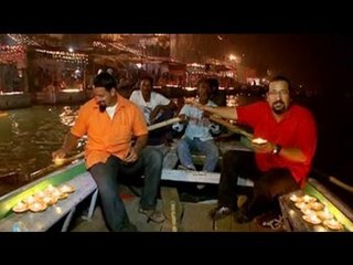 Rocky, Mayur celebrate Dev Deepawali in Varanasi