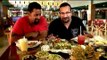Rocky, Mayur enjoy a sumptuous meal in Surat