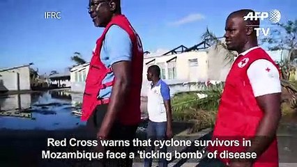 Cyclone survivors face 'ticking bomb' as cholera looms