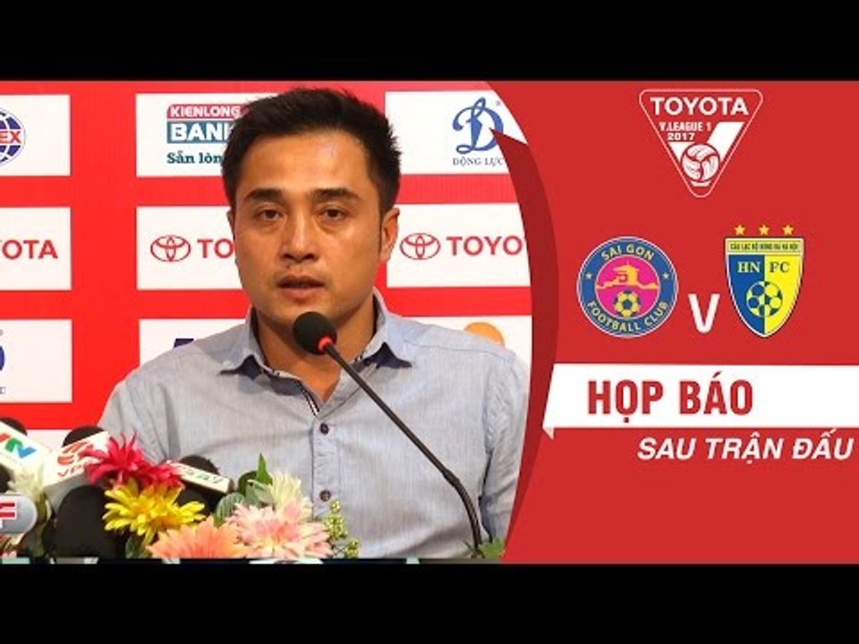 HỌP BÁO SAU TRẬN | HLV ĐỨC THẮNG HÀI LÒNG VỚI 1 ĐIỂM GIÀNH ĐƯỢC TRƯỚC HÀ NỘI FC