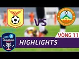 HIGHLIGHT | CLB NAM ĐỊNH  vs CLB BÌNH PHƯỚC  | VÒNG 11 GIẢI HNQG SỨ THIÊN THANH 2017