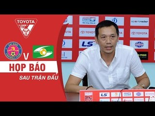 HỌP BÁO SAU TRẬN | SÀI GÒN vs SÔNG LAM NGHỆ AN  |  VÒNG 9 VLEAGUE 2017