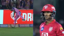 IPL 2019 KXIP vs RR: Mayank Agarwal departs for 22, Gowtham strikes  | वनइंडिया हिंदी