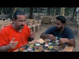 Rocky, Mayur enjoy a relaxed meal in Shrivardhan