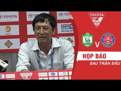 HỌP BÁO SAU TRẬN | HLV VŨ QUANG BẢO VUI MỪNG VỚI CHIẾN THẮNG CỦA CẦN THƠ