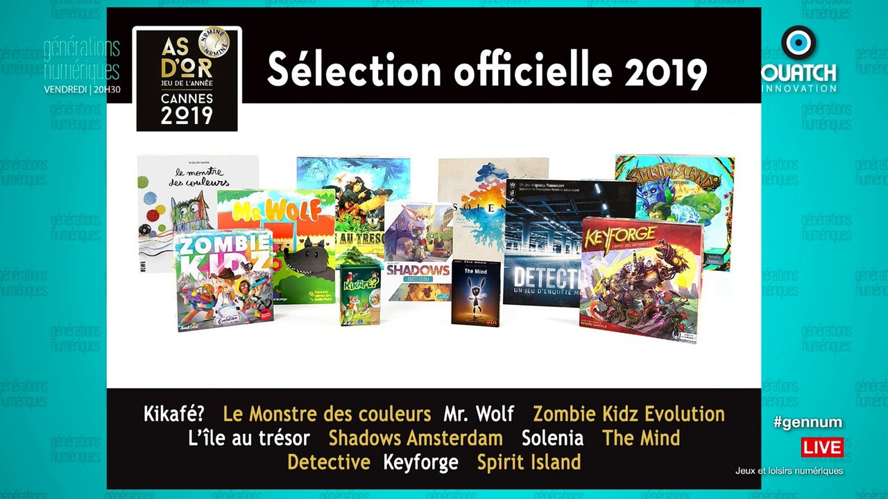 Générations Numériques S06E10 : Découvrez le festival international des jeux de Cannes 2019