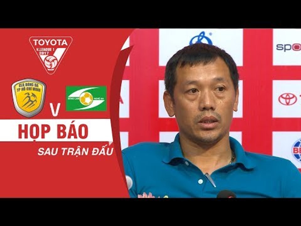 HỌP BÁO SAU TRẬN | HLV NGUYỄN ĐỨC THẮNG XÚC ĐỘNG VỀ CỔ ĐỘNG VIÊN ĐỘI NHÀ