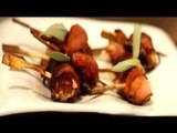 Bacon Wrapped Stuffed Dates
