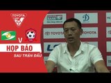 HLV Nguyễn Đức Thắng không hài lòng về trận thua trước Hải Phòng