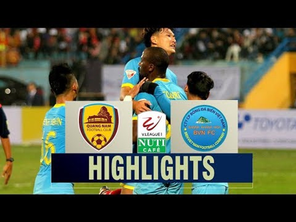 Bỏ lỡ nhiều cơ hội, Quảng Nam phải chia điểm với S.Khánh Hòa ngay trên sân nhà | VPF Media