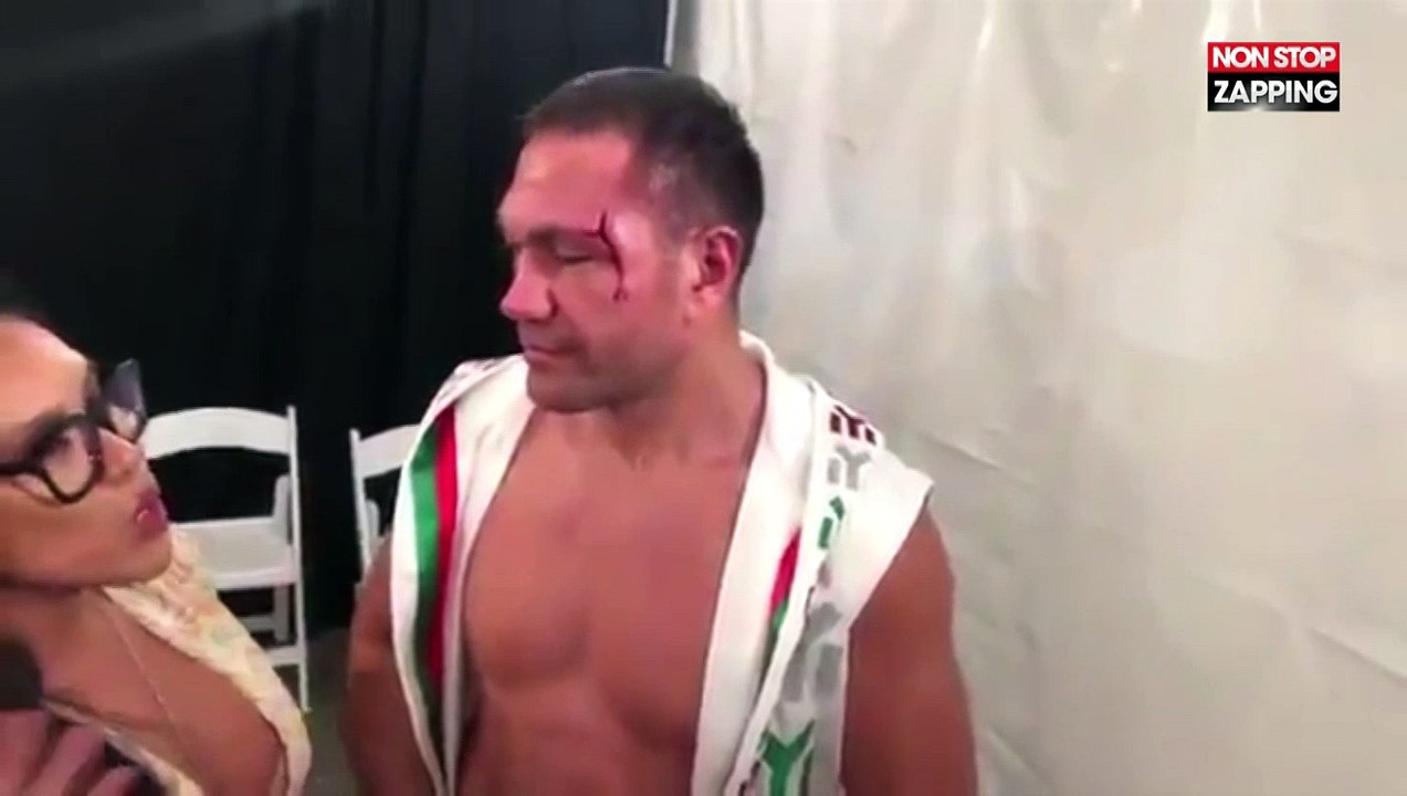 Le boxeur Kubra Pulev embrasse de force une journaliste et fait scandale (vidéo)