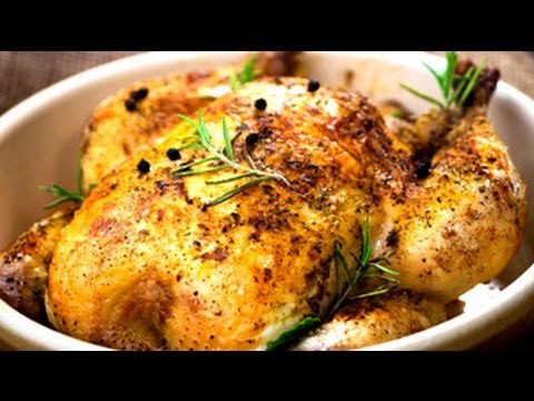 Roast Chicken, Potato Mash and Black Tomato Salad