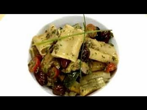 Pasta with Roasted Mediterranean Veggies