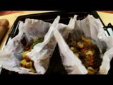 Herb infused veggies in a bag