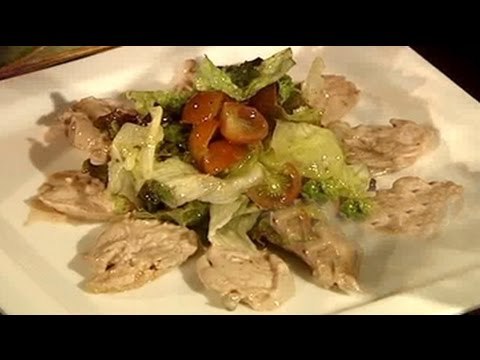 Watch recipe: Braised chicken with Tuna salad