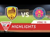 HIGHLIGHT | QUẢNG NAM vs SÀI GÒN | VÒNG 16 TOYOTA V LEAGUE 2017