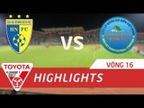 HIGHLIGHT | HÀ NỘI FC - SANNA KHÁNH HÒA BVN | VÒNG 16 V.LEAGUE 2017