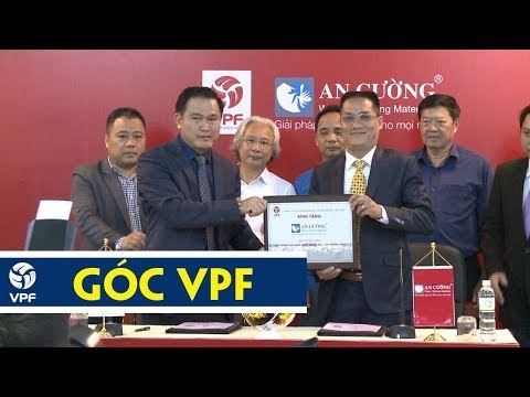 An Cường - chính thức là nhà tài trợ chính của Giải bóng đá HNQG 2018 | VPF Media