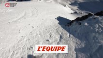 Le run gagnant de Marion Haerty en caméra embarquée à Verbier - Adrénaline - Snowboard freeride