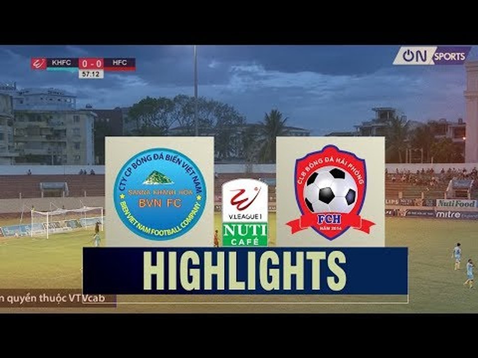 Văn Lâm chơi xuất thần, Sanna Khánh Hòa BVN đánh rơi điểm trên sân nhà | VPF Media