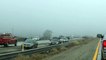 Fogged up and Clogged up on California Freeway