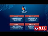 BỐC THĂM CHIA BẢNG AFC FUTSAL CLUB 2016: VIỆT NAM GẶP KHÓ