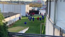 Paliza Física en la Vuelta al Trabajo del Valencia CF