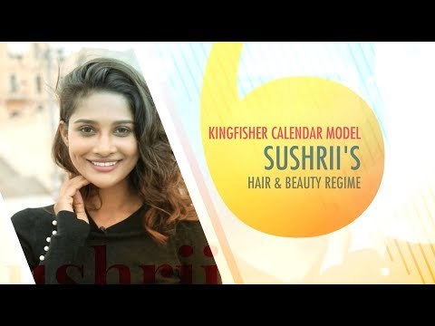 Making of the Kingfisher Calendar 2019: Model Sushrii's Hair & Beauty Regime