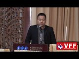 VFF phổ biến Luật cho CLB Hải Phòng & Than Quảng Ninh
