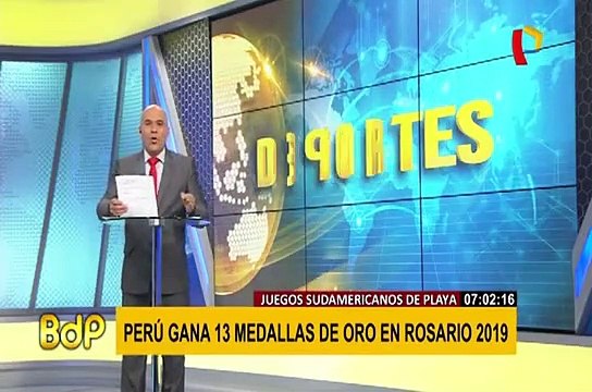 Perú ganó 13 medallas de oro en Sudamericanos de Playa en Argentina