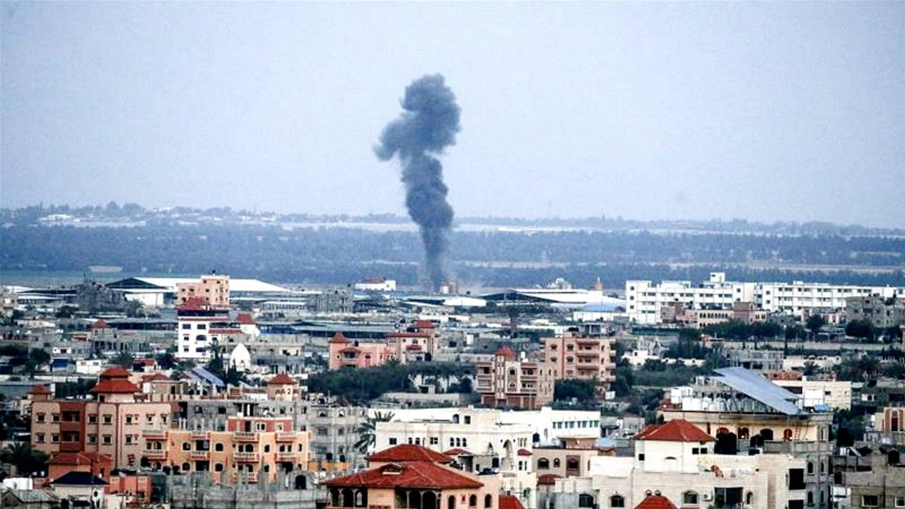 Israeli military begins striking Hamas targets in Gaza