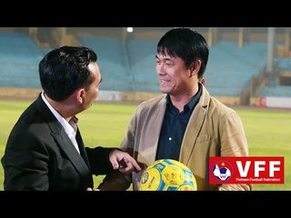 ĐTVN vs HN T&T: HLV Hữu Thắng trả lời phỏng vấn