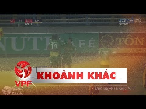 Dứt điểm đầy kỹ thuật, Wander Luiz tạo nên siêu phẩm trên SVĐ Cần Thơ | VPF Media